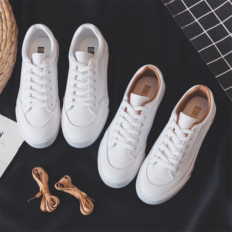 Women's Fashion Casual Plain Coloured Sneakers