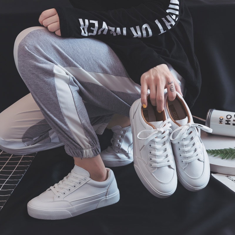 Women's Fashion Casual Plain Coloured Sneakers