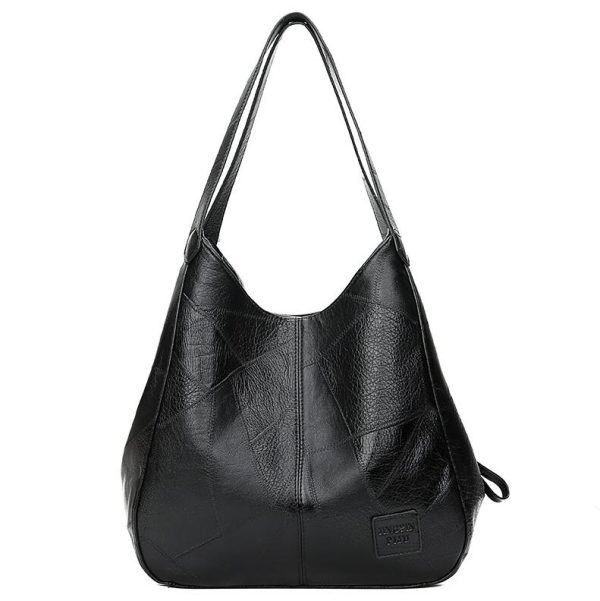 Women's Big Leather Handbag - Image 6