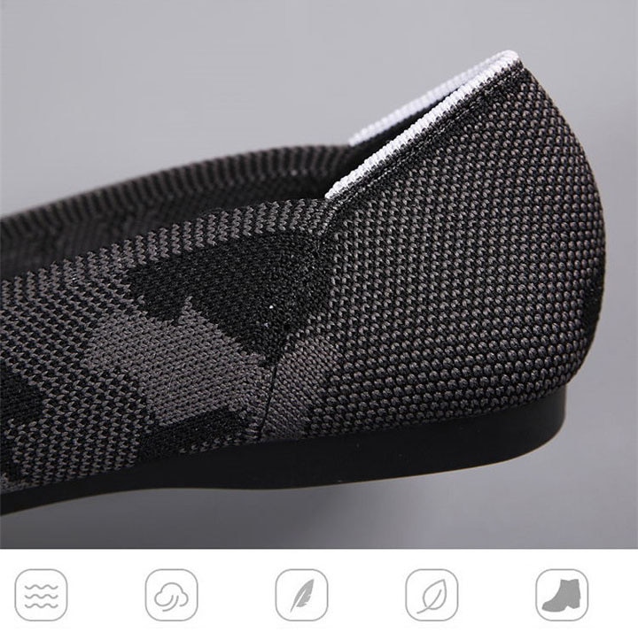 Women's Breathable Knit Pointed Summer Shoes