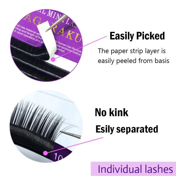 Soft Faux Mink Individual Lashes - Image 4