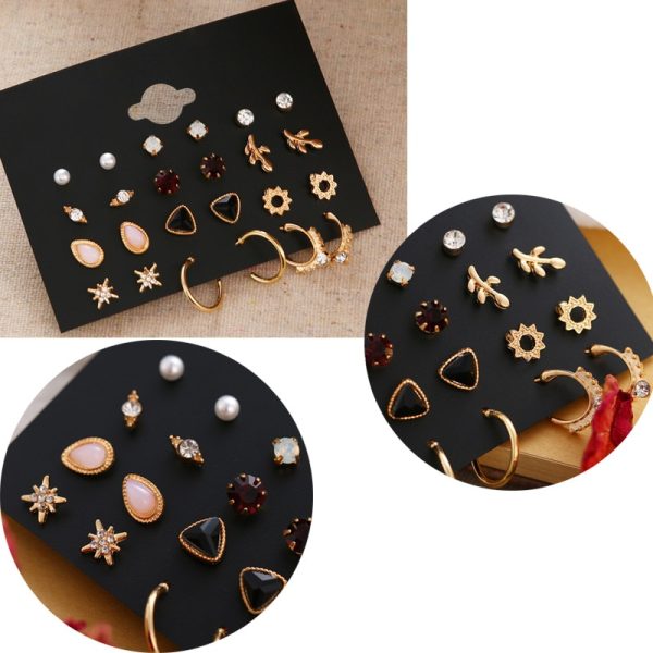 Women's Stylish Earrings Set - Image 8