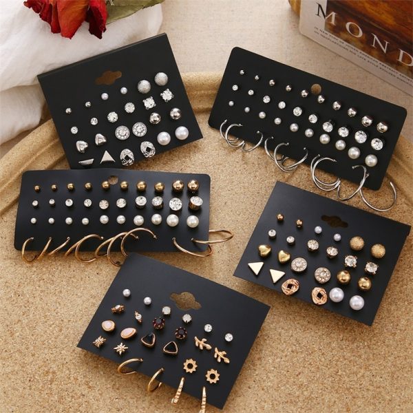 Women's Stylish Earrings Set - Image 4