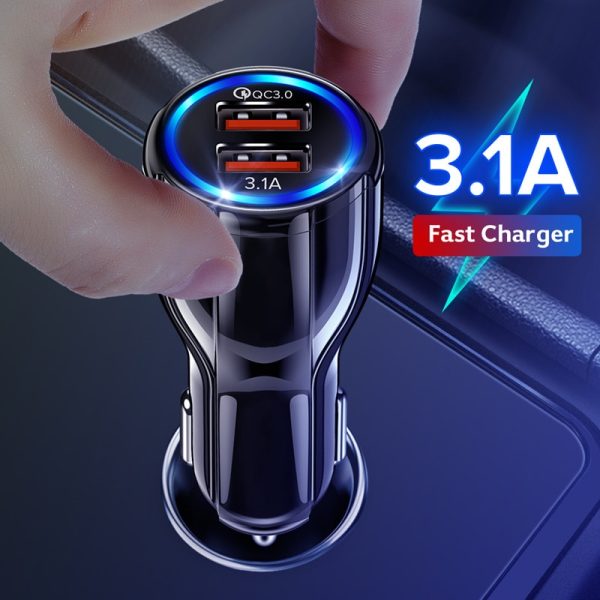 Universal Car Charger with Dual USB - Image 3