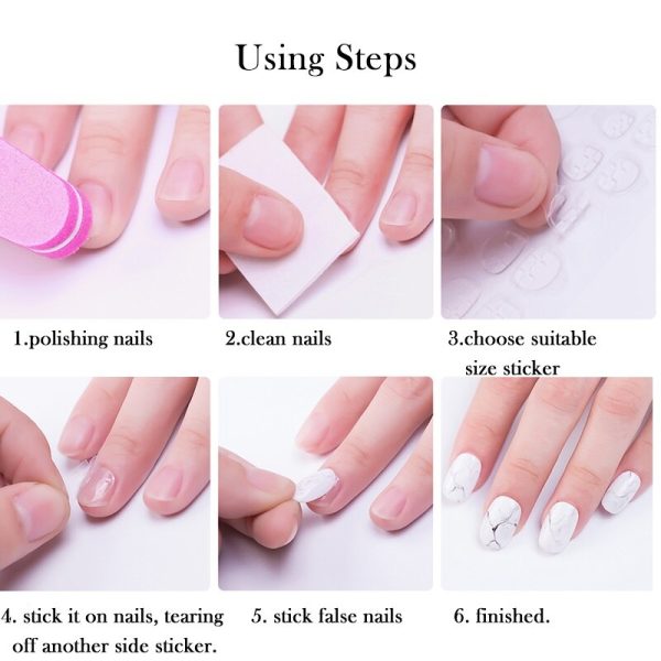 Press-on Nails Double-Side Adhesive Tape Set - Image 7