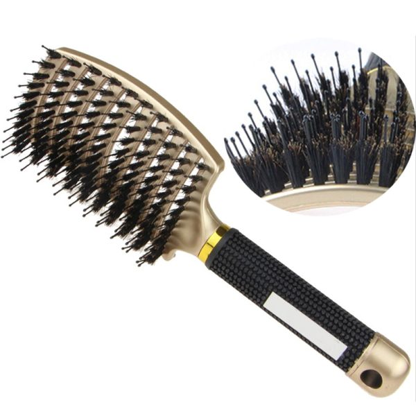 Colorful Durable Women's Styling Hair Brush - Image 3