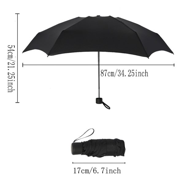 Foldable Anti-UV Mini Umbrella - Image 3