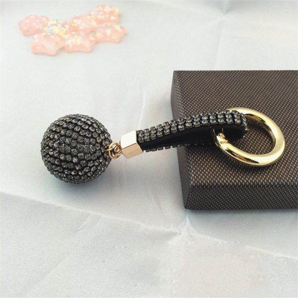 Glitter Keychain with Rhinestones - Image 6