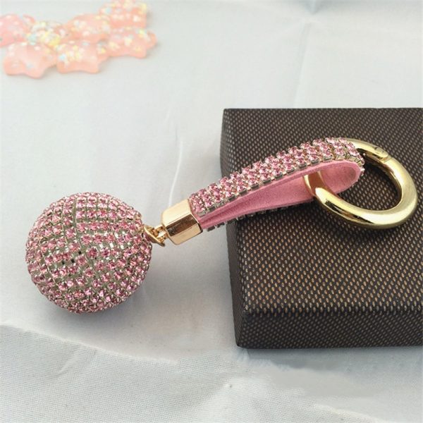 Glitter Keychain with Rhinestones - Image 5