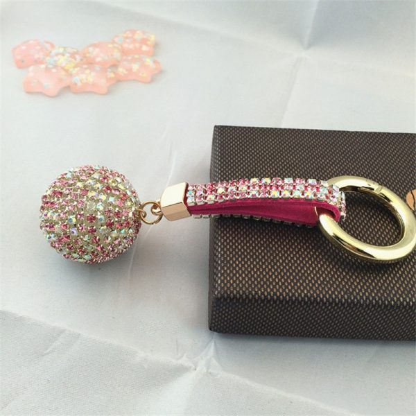 Glitter Keychain with Rhinestones - Image 7