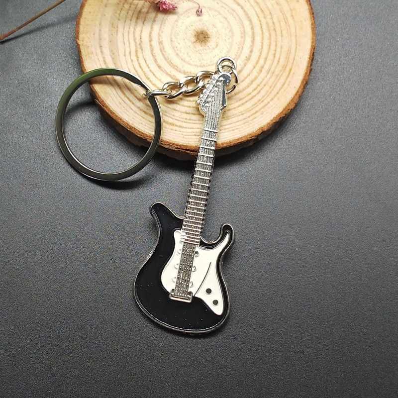 Guitar Key Chain For Car