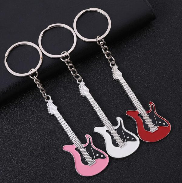 Guitar Key Chain For Car - Image 8