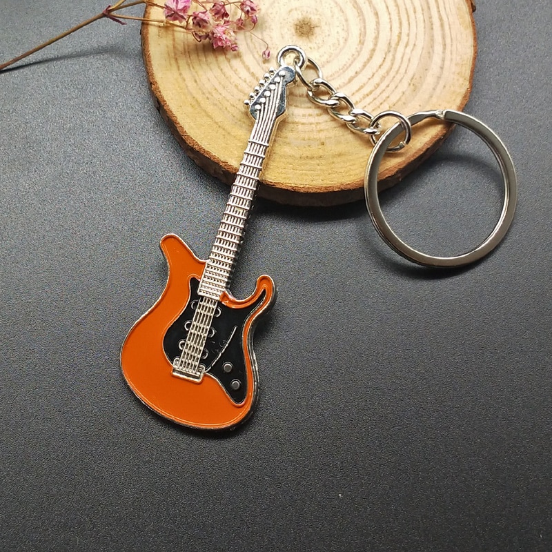 Guitar Key Chain For Car