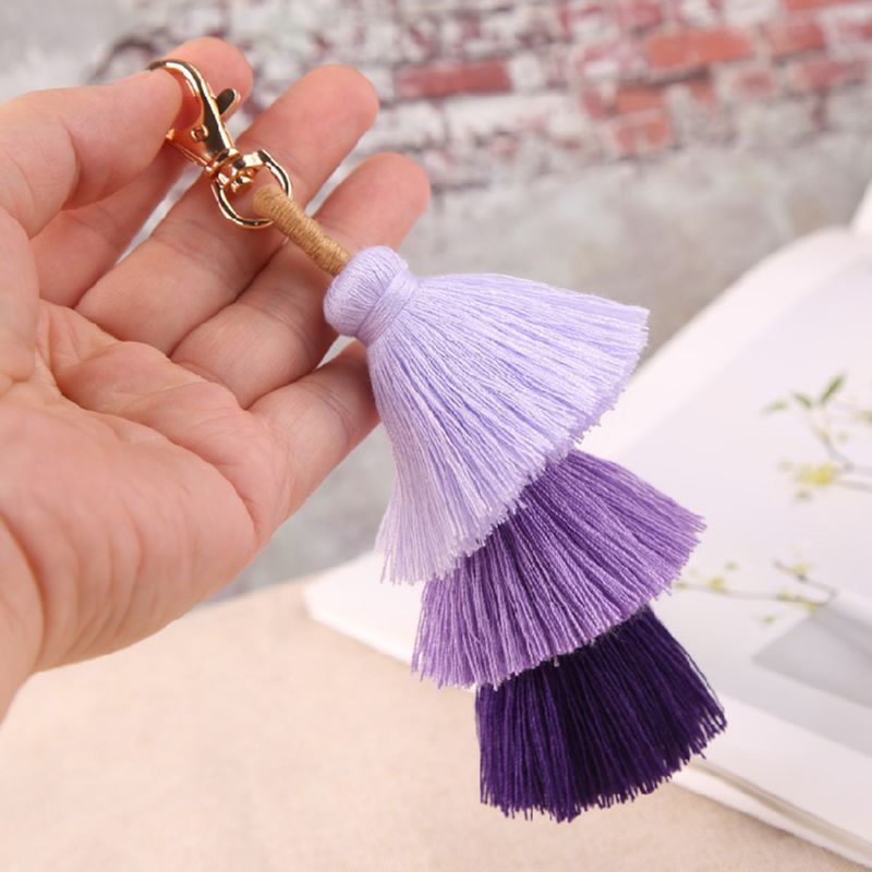 Women's Tassel Keychain