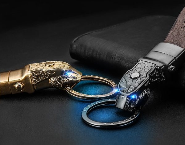 LED Custom Engraved Car Key Chain - Image 7