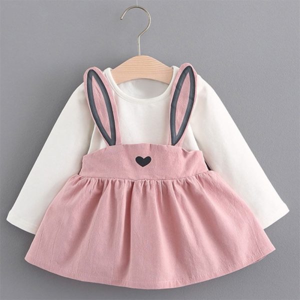 Girls A-Line Autumn Dress - Image 4