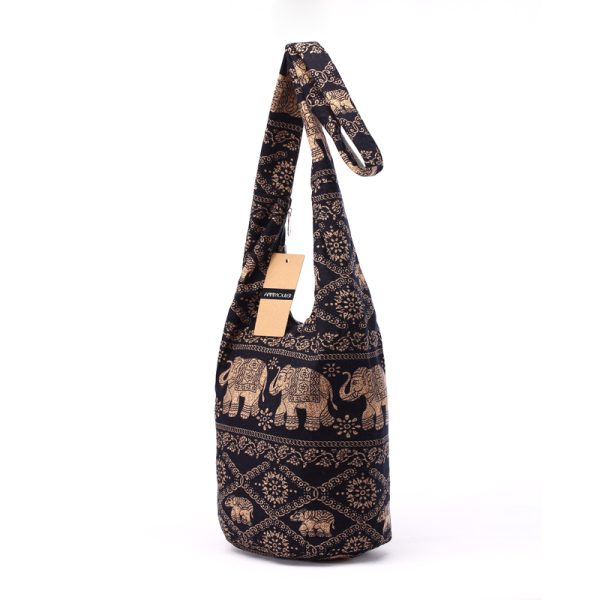 Vintage Bohemian Cotton Shoulder Bag for Women - Image 7