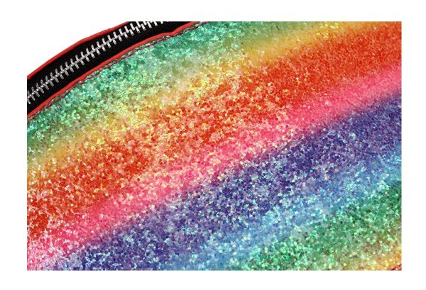 Women's Glitter Rainbow Waist Pack - Image 7