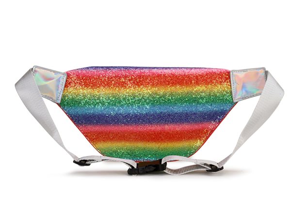 Women's Glitter Rainbow Waist Pack - Image 6