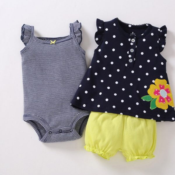 Summer Printed Clothing Set 2 Pcs - Image 8