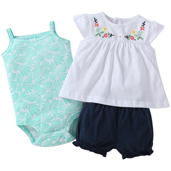 Summer Printed Clothing Set 2 Pcs - Image 6