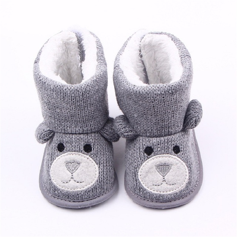 Baby's Warm Soft High Cotton Shoes