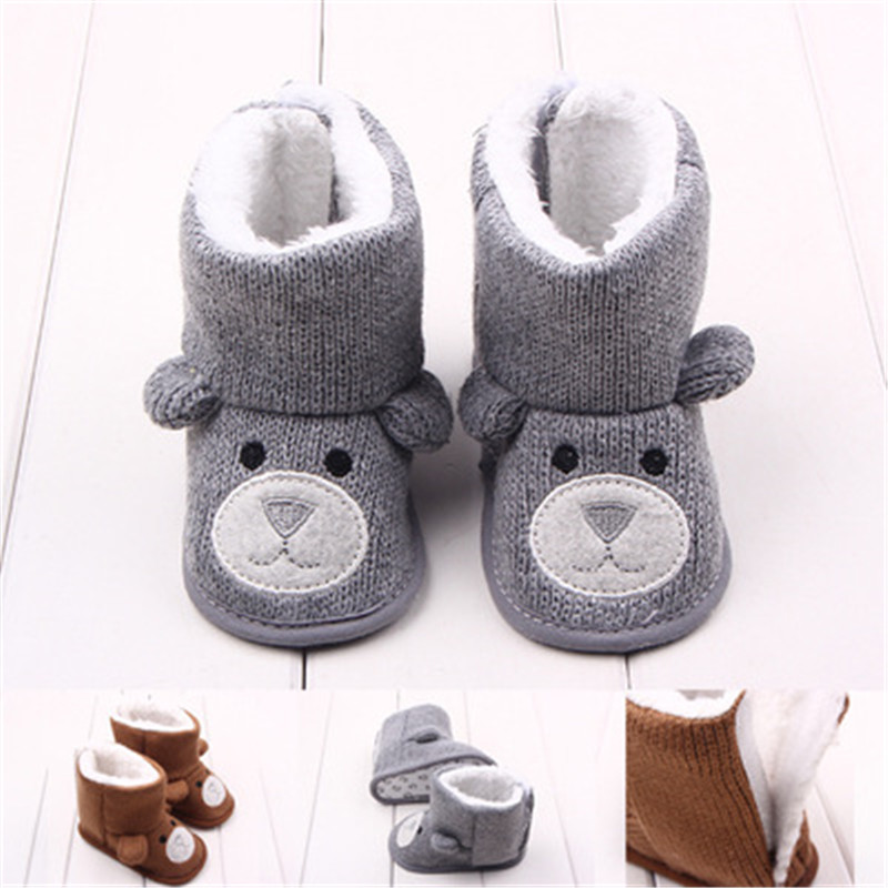 Baby's Warm Soft High Cotton Shoes