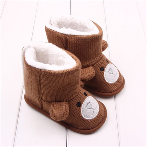 Baby's Warm Soft High Cotton Shoes - Image 6