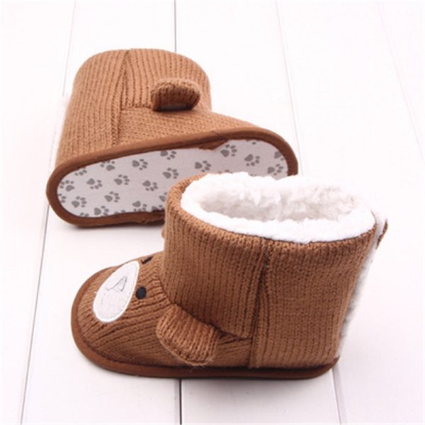 Baby's Warm Soft High Cotton Shoes - Image 7