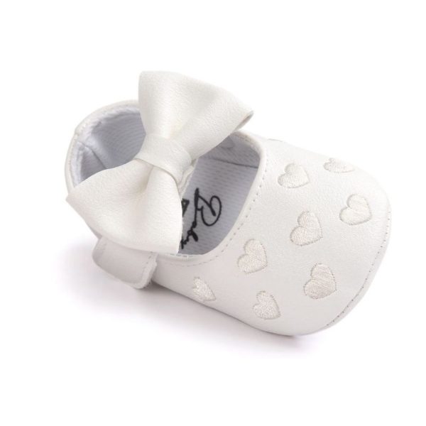 Baby Girl's Hearts Patterned Summer Shoes - Image 8