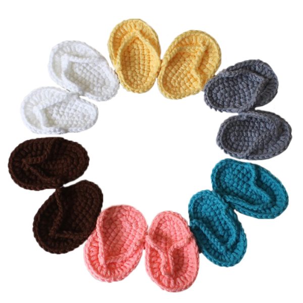 Cute Crochet Baby Slippers - Image 3