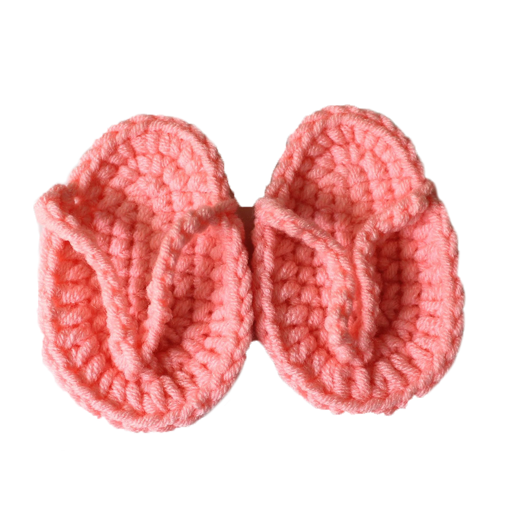 Cute Crochet Baby Slippers