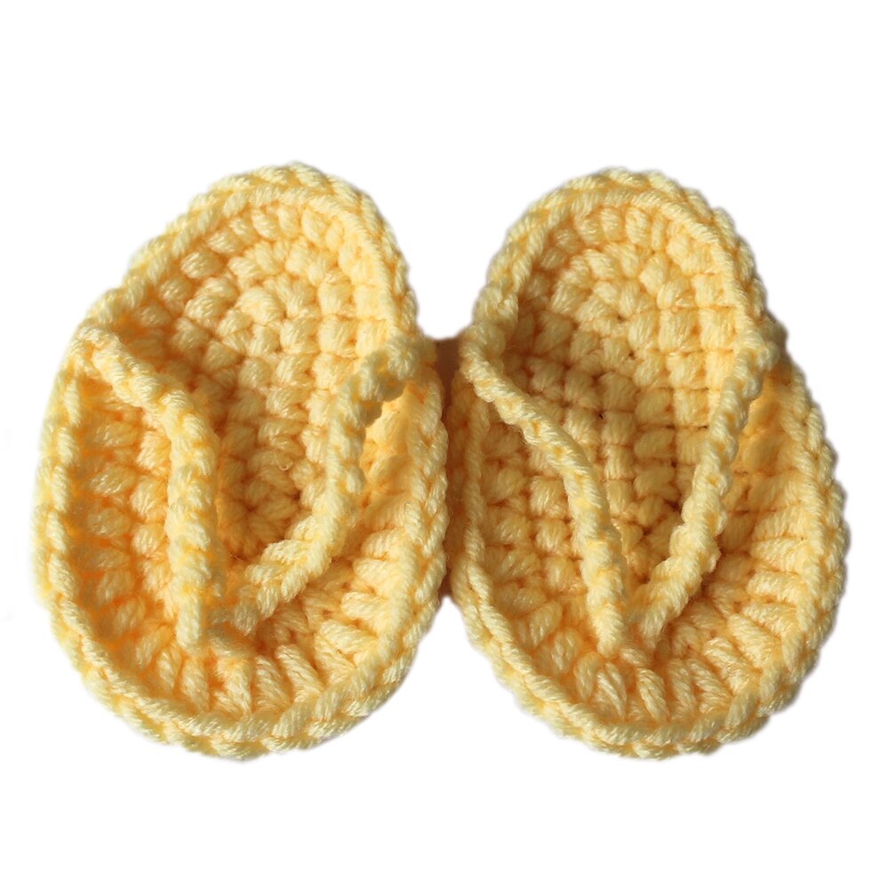 Cute Crochet Baby Slippers