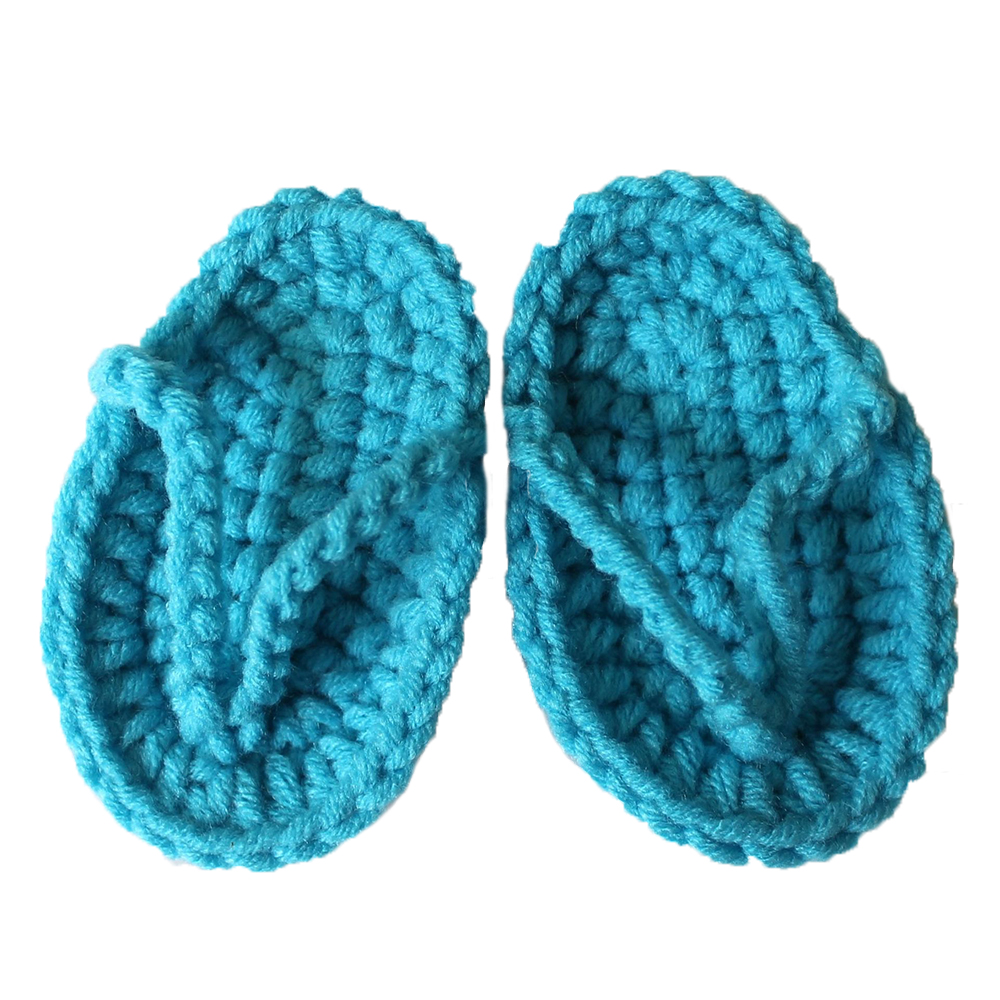 Cute Crochet Baby Slippers