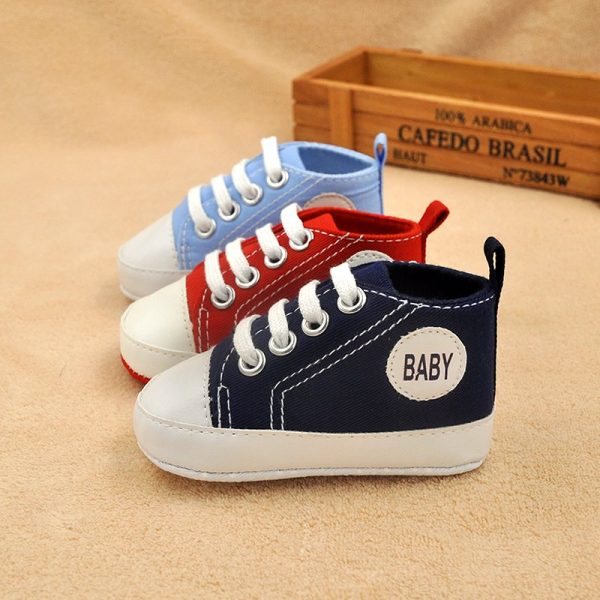 Baby's Casual Style Canvas Shoes