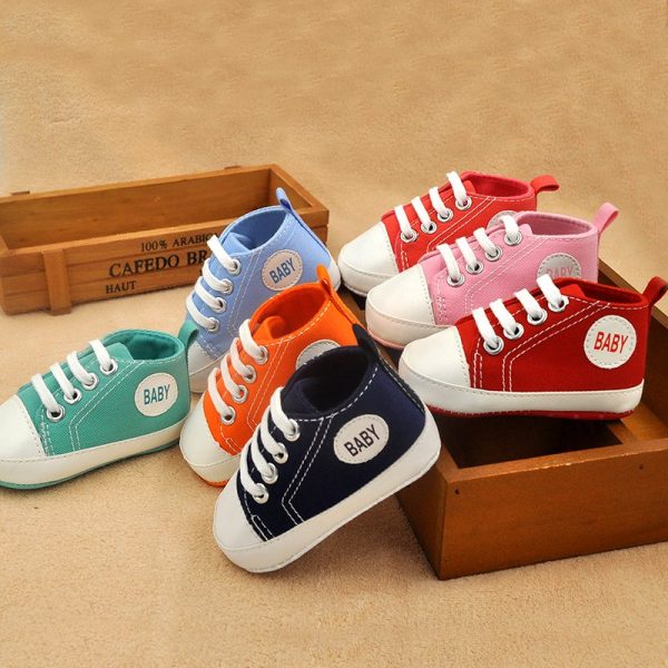 Baby's Casual Style Canvas Shoes - Image 6