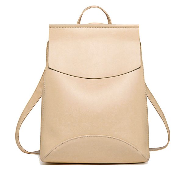 Vintage Leather Backpack for Women