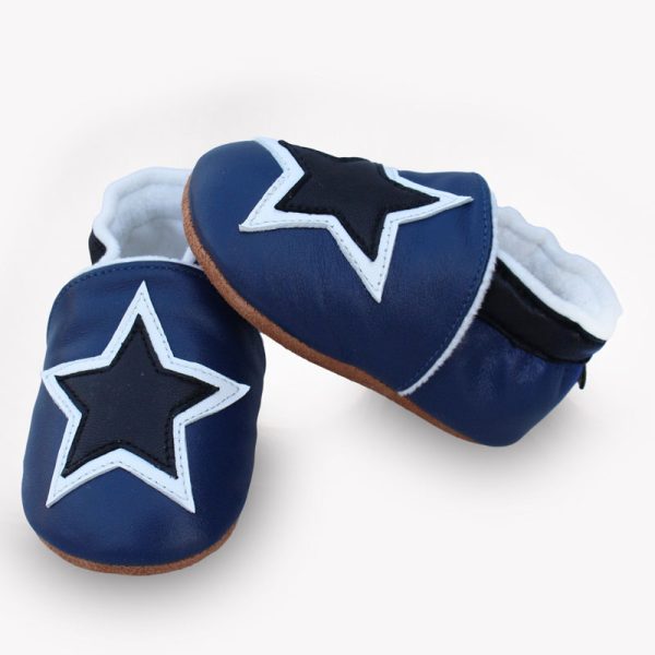 Baby's Genuine Leather Plush Anti-Slip Moccasins - Image 4