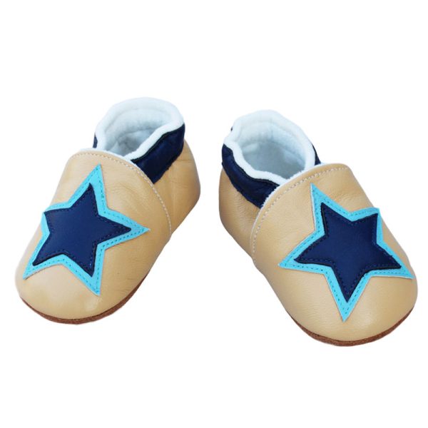 Baby's Genuine Leather Plush Anti-Slip Moccasins - Image 9