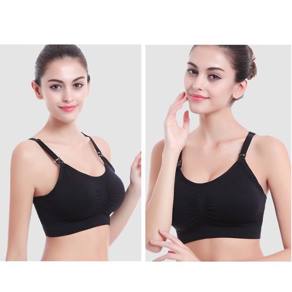 Maternity Wire Free Nursing Bra - Image 5