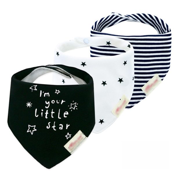 Colorful Waterproof Baby Bibs 3 pcs Set - Image 4