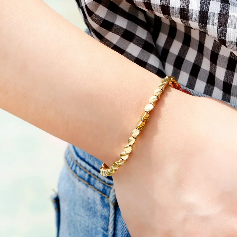 Men's Copper Beads Bracelet