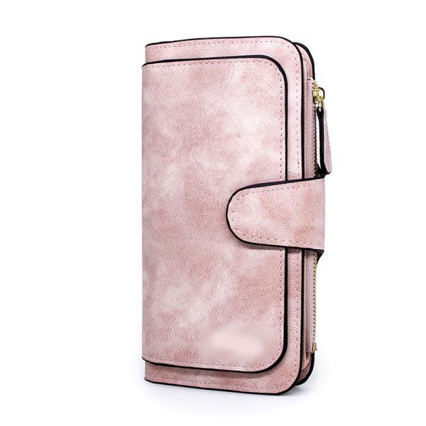Women's Faux Suede Wallet - Image 8