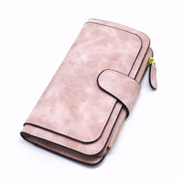 Women's Faux Suede Wallet - Image 7