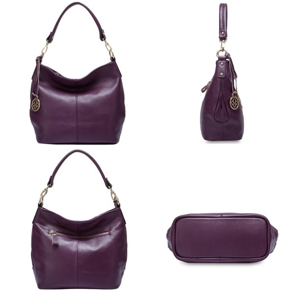 Soft Women's Genuine Leather Shoulder Bag - Image 4