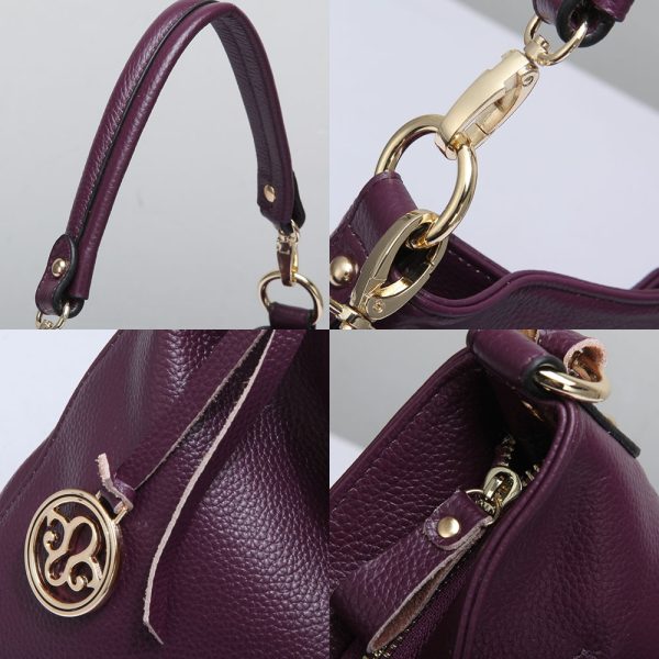 Soft Women's Genuine Leather Shoulder Bag - Image 5