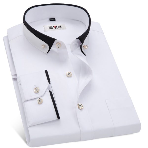 Men's Business Cotton Shirt - Image 7