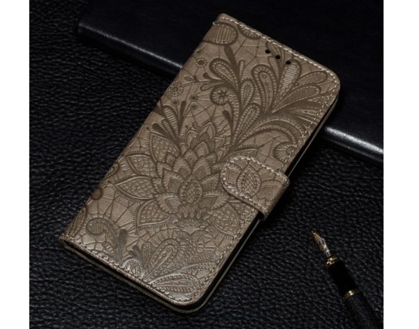 Carved Flowers Flip Case for Xiaomi - Image 5