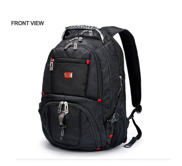 Men's Swiss Multifunctional Waterproof Laptop Backpack