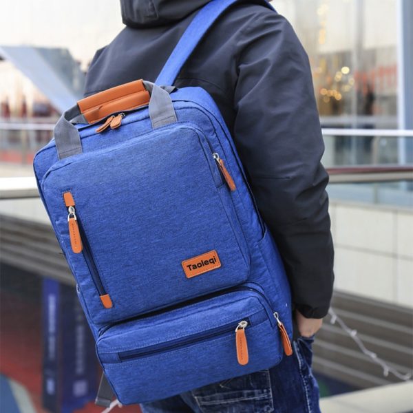 Multi-Pocket Laptop Backpack - Image 4